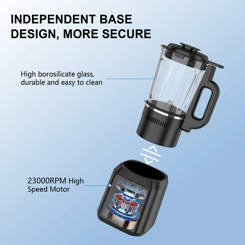 1.65L Electric Blender Soybean Milk Machine Professional Mixer Juicer Smoothie Maker Fruit Vegtable Table Blenders Baby Food Processor Soybean Milk Machine Heating Intelligent Small Auxiliary Food Machine