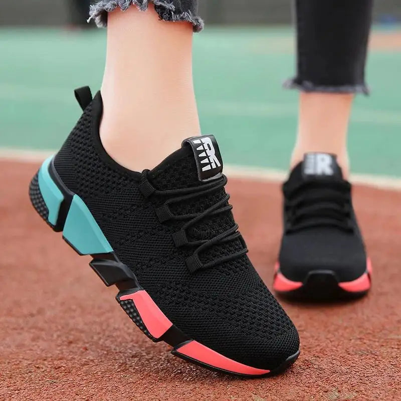 LSH Women's Lightweight Running Shoes Anti-slip Outdoor Soft Loafers Fashion Sneakers Tennis Shoes