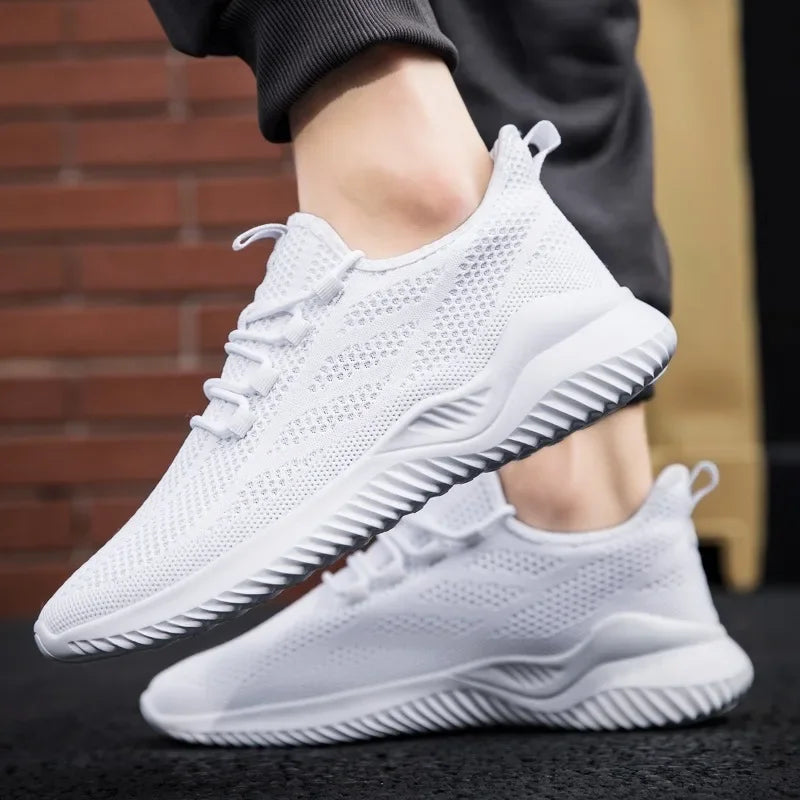 DZNAN ZH271 Men's Casual Sports Sneakers Men Brand Tenis Lightweight Slip On Athletic Jogging Tennis Vulcanized Footwear