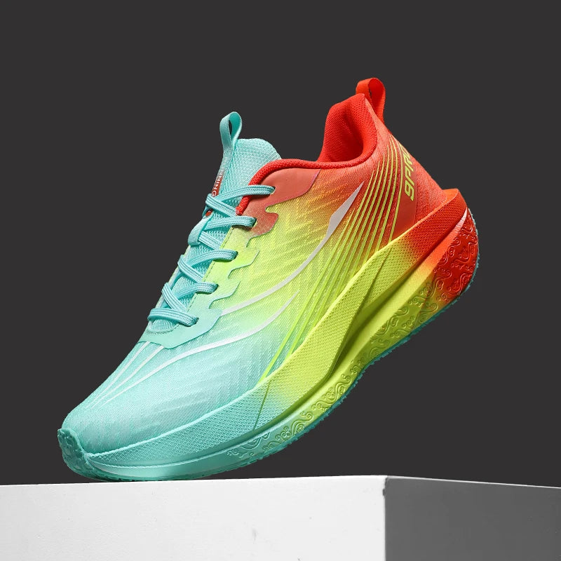 2026 New 9PRO Running Shoes for Men and Women Outdoor Running Sports Shoes Youth Side-Impact Shock Absorption Running Shoes