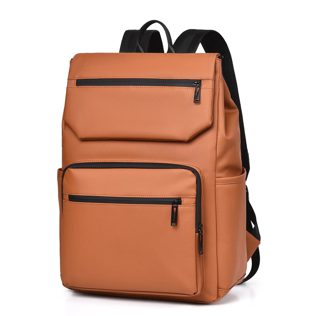 New Style Casual Outdoor PU Laptop Backpack 20 to 35L Capacity Backpack Wear Resistant Fashionable Schoolbag