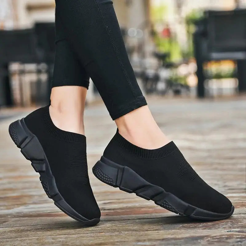 LSH Women's Lightweight Running Shoes Anti-slip Outdoor Soft Loafers Fashion Sneakers Tennis Shoes
