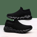 Stickade sneakers för män – sommarmodell, stora storlekar (upp till 48), skor i sockliknande design med god andningsförmåga